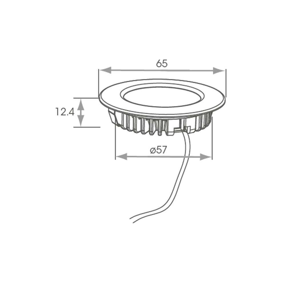Vega Recessed High Output Recessed Under Light